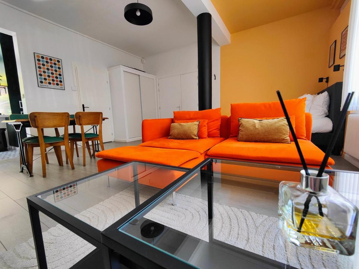 Le Rainbow - Grand Studio Avec Terrasse Dunkirk Exterior foto